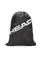 Plecaki - Head Worek Tour Team Shoe Sack 283552 Czarny - miniaturka - grafika 1