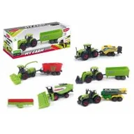 Samochody i pojazdy dla dzieci - Mega Creative Moje Ranczo Traktor Met Akc Plx 17cm 108/216 - miniaturka - grafika 1
