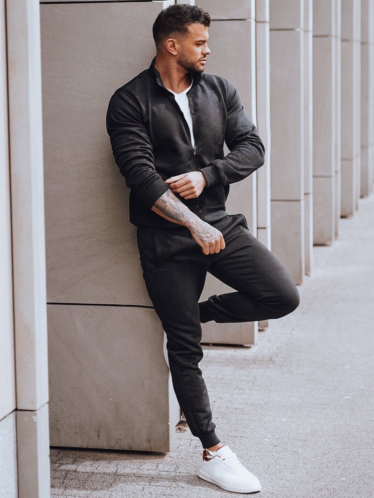 Dres męski czarny Dstreet AX0733-XL