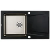 Zlewozmywaki - Deante Prime ZSR G113 860x500 mm czarny - miniaturka - grafika 1