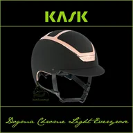 Kaski do jazdy konnej - Kask Sport Kask Dogma Chrome Light Everyrose - KASK - czarny - roz. 55-56 - miniaturka - grafika 1
