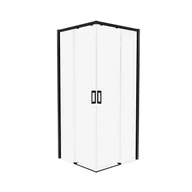 Kabiny prysznicowe - Kabri Kabina prysznicowa Avance Black 90x80 cm - miniaturka - grafika 1