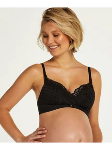 Hunkemöller Biustonosz w kolorze czarnym do karmienia - Biustonosze ciążowe - miniaturka - grafika 1