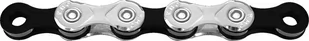 Kmc łańcuch X10 Silver/Black 10rz 122ogniw - Łańcuchy rowerowe - miniaturka - grafika 1