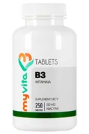 Witaminy i minerały - MyVita Witamina B3 50mg, 250tabl. (Niacyna, Witamina PP) 21PRNWITB5 - miniaturka - grafika 1