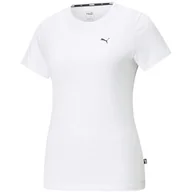 Koszulki sportowe damskie - Koszulka treningowa damska Puma ESS Small Logo Tee - miniaturka - grafika 1
