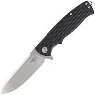 Noże - Nóż składany Bestech Grampus Black G10, Stonewashed / Satin D2 (BG02A) - miniaturka - grafika 1