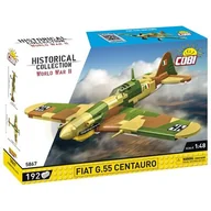 Klocki - Klocki plastikowe COBI Historical Collection World War II Fiat G.55 Centaurio COBI-5867 - miniaturka - grafika 1