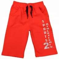 Spodenki damskie - Krótkie SPODENKI Dresowe SZORTY Napisy BAWEŁNA 110 - miniaturka - grafika 1