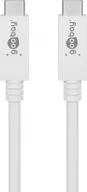 Kable USB - Kabel USB Goobay USB-C - USB-C 1 m Biały (JAB-7154972) - miniaturka - grafika 1
