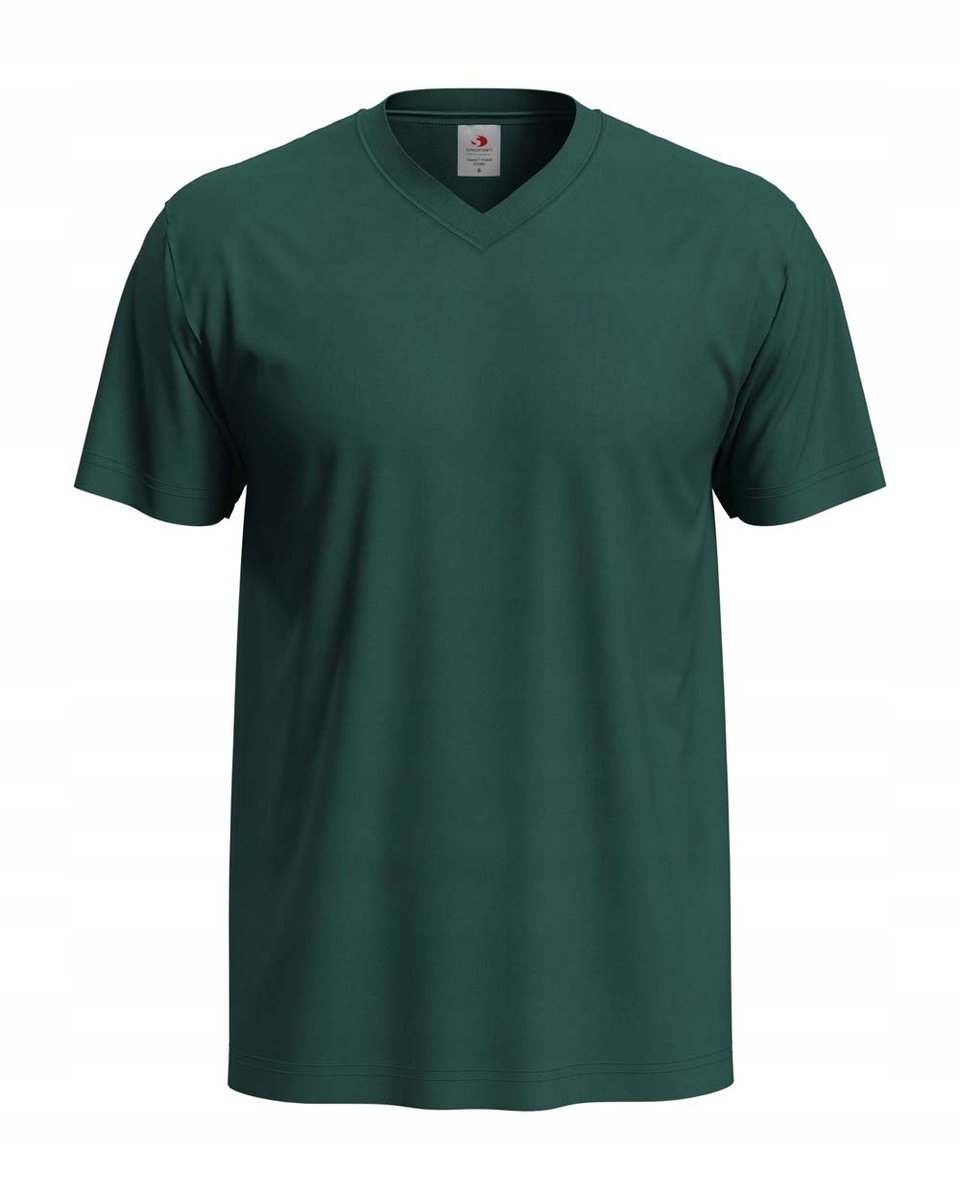 Koszulka męska T-shirt ST2300 Stedman Classic V Men Bottle Green XXL