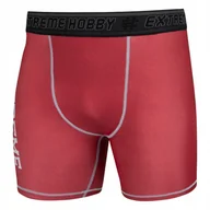 Kimona, stroje i obuwie - Extreme Hobby Spodenki Vale Tudo Trace Czerwone S - miniaturka - grafika 1