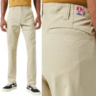 Spodnie męskie - Wrangler CASEY JONES CHINO Saddle BEŻOWE CHINOSY BEZ STRECZU W32 L32 - miniaturka - grafika 1
