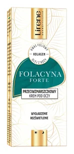 LIRENE FOLACYNA FORTE PRZECIWZMARSZCZKOWY KREM POD OCZY 15ML - Kosmetyki pod oczy - miniaturka - grafika 1