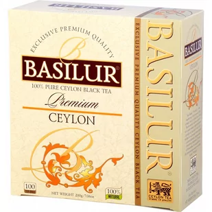 Basilur premium ceylon czarna herbata cejlońska saszetki - 100 x 2 g - Herbata - miniaturka - grafika 1