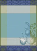 Ściereczki, gąbki, czyściki - Le Jacquard Fran ais Ręcznik kuchenny Arrire-Pays Niebieski - miniaturka - grafika 1