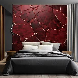 Fototapeta, Czerwona tekstura 3D (Rozmiar 300x210) - Fototapety - miniaturka - grafika 1