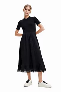Desigual Sukienka damska, czarny, XXL - Sukienki - miniaturka - grafika 1