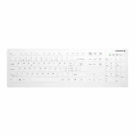 Klawiatury - CHERRY AK-C8112 klawiatura Medyczna RF Wireless QWERTZ Swiss Biały  AK-C8112-FU1-W/CH - miniaturka - grafika 1
