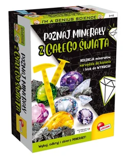 Mały Geniusz - Poznaj minerały z całego świata - Przewodniki - miniaturka - grafika 1