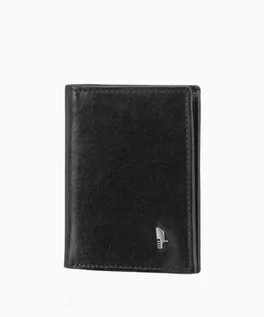 Portfele - PUCCINI Męski skórzany portfel w kolorze czarnym - grafika 1