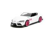 Samochody i pojazdy dla dzieci - JADA PINK SLIPS TOYOTA SUPRA BIAŁY 1:32 253292000 - miniaturka - grafika 1