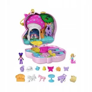 Zestaw z figurkami Polly Pocket Las jednorożców - Figurki dla dzieci - miniaturka - grafika 2