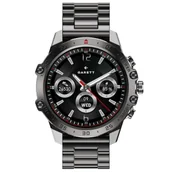 Smartwatch - Garett V14 Czarny stalowy + pasek - miniaturka - grafika 1