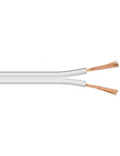 Goobay Kable głośnikowe białe 4,0 MM CCA 10 m rolka 67741 - Kable - miniaturka - grafika 1