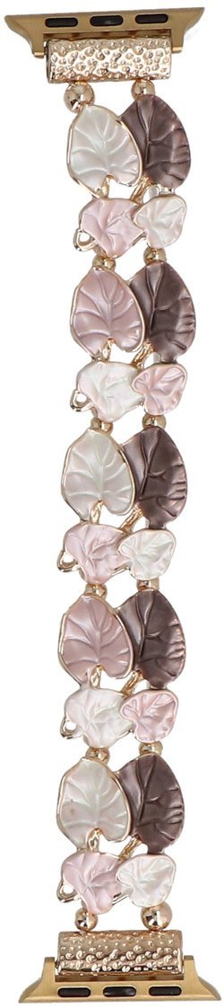 GlacierX bransoleta do smartwatcha Gleam Syngonium Stretch Bracelet Dusty Purple do Apple Watch 38/40/41mm Wrzosowa