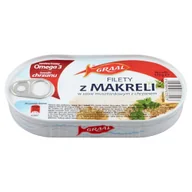 Konserwy i dania rybne - Graal FILETY Z MAKRELI W SOSIE MUSZTARDOWYM Z CHRZANEM 170G zakupy dla domu i biura! 42089623 - miniaturka - grafika 1