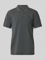 Koszulki męskie - Koszulka polo o kroju regular fit z efektem znoszenia - miniaturka - grafika 1