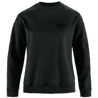 Bluzy sportowe damskie - Bluza damska Fjällräven Fjällräven Classic Sweater W Rozmiar: S / Kolor: czarny - miniaturka - grafika 1
