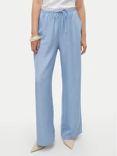 Vero Moda Spodnie materiałowe Melaney 10316385 Niebieski Loose Fit - Spodnie damskie - miniaturka - grafika 1