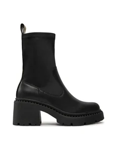 Pepe Jeans Botki PLS50549 Czarny - Botki damskie - miniaturka - grafika 1