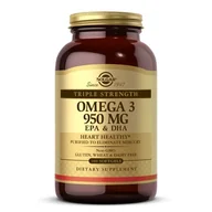 Witaminy i minerały dla sportowców - SOLGAR SOLGAR Omega 3 950mg EPA&amp;DHA 100caps - miniaturka - grafika 1