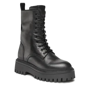 Trapery Gino Rossi 8042 Czarny - GINO ROSSI - Botki damskie - miniaturka - grafika 1