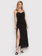 Sukienki - Rinascimento Sukienka koktajlowa CFC0107443003 Czarny Slim Fit - miniaturka - grafika 1