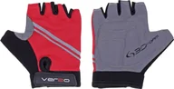 Rękawiczki rowerowe - Verso Rękawiczki rowerowe Vivo SB-01-8802 E czerwone M - miniaturka - grafika 1