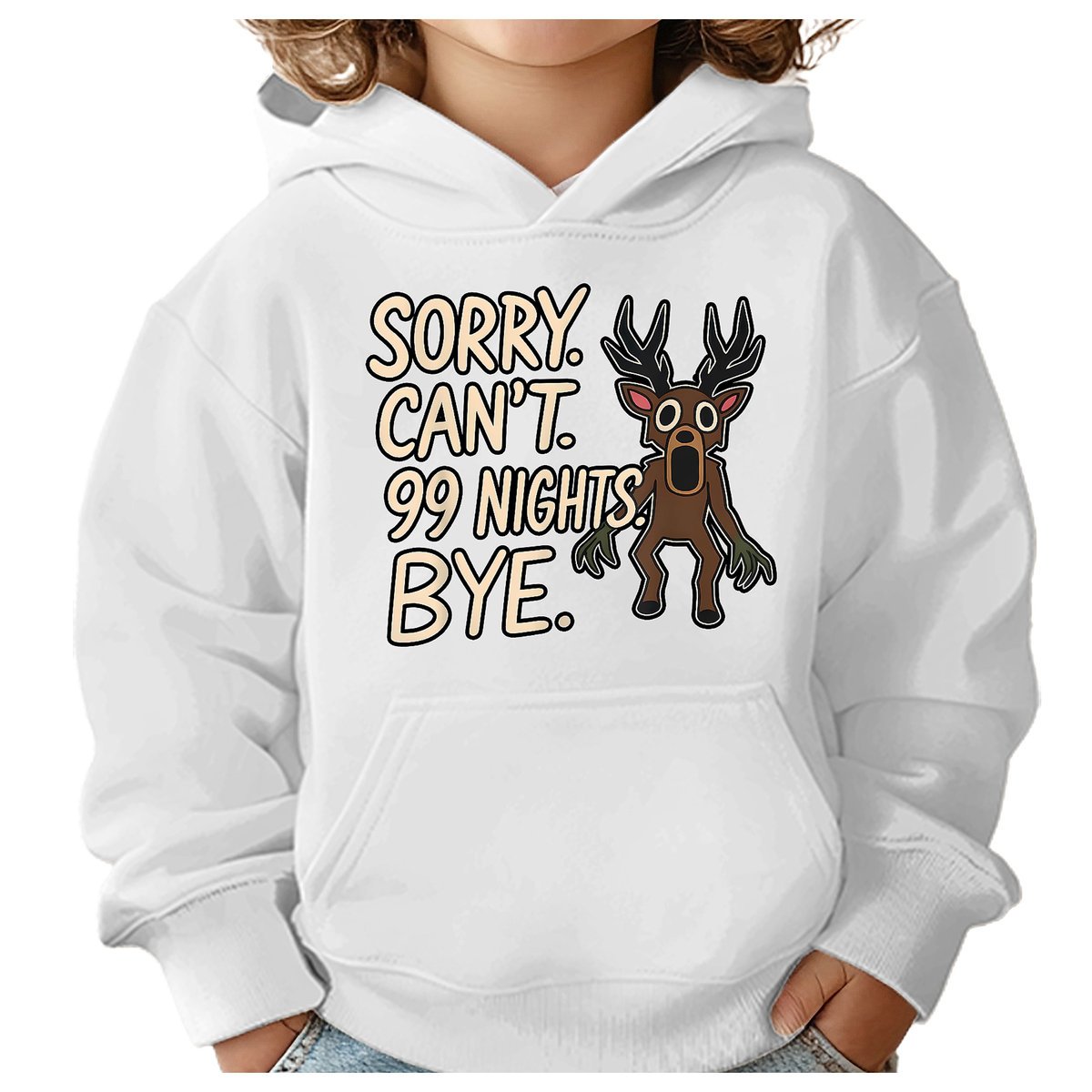 BLUZA DZIECIĘCA Z KAPTUREM 99 NOCY W LESIE ROBLOX 122-128 PREZENT