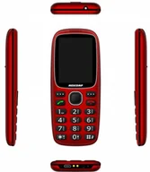 Telefony komórkowe - Mescomp MT-180 Hektor Czerwony - miniaturka - grafika 1