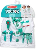 Zabawy w naśladowanie dorosłych - Melissa & Doug MPP RLP Doctor Rl Ply Costume Set Kostium na bal maskowy Dziecko Unisex Mundur - miniaturka - grafika 1