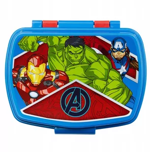 ŚNIADANIÓWKA LUNCH BOX AVENGERS HULK chlebak - Lunch boxy - miniaturka - grafika 1