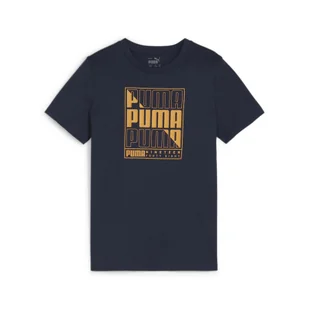 Puma Koszulka Graphics Wording 68029814 - Odzież sportowa dziecięca - miniaturka - grafika 1