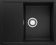 Zlewozmywaki - BRANDE SHAPE 620-45 BLACK (czarny mat) - miniaturka - grafika 1