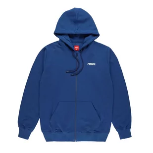 Bluza Prosto Klasyk Zip Hoodie Bazik KL231MSWE2033 - niebieska - Bluzy męskie - miniaturka - grafika 1