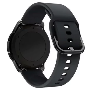 Opaska Pasek Bransoleta Gearband Garmin Garmin Venu 2S / Vivoactive 4S 18Mm Czarna - Akcesoria do smartwatchy - miniaturka - grafika 1