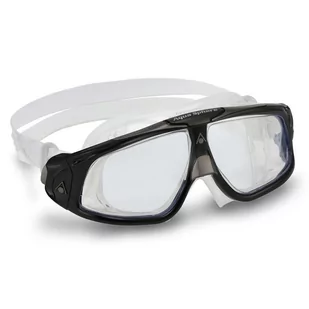 Okulary Pływackie Aqua Sphere Seal 2.0 Black White - Pływanie - miniaturka - grafika 1