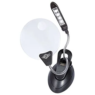 WEDO Lupa stołowa z oświetleniem LED 271 75201 - Lampy stojące - miniaturka - grafika 4