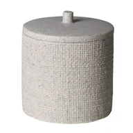 Pojemniki łazienkowe - Pojemnik Aria 8 x 11 cm beżowy - miniaturka - grafika 1